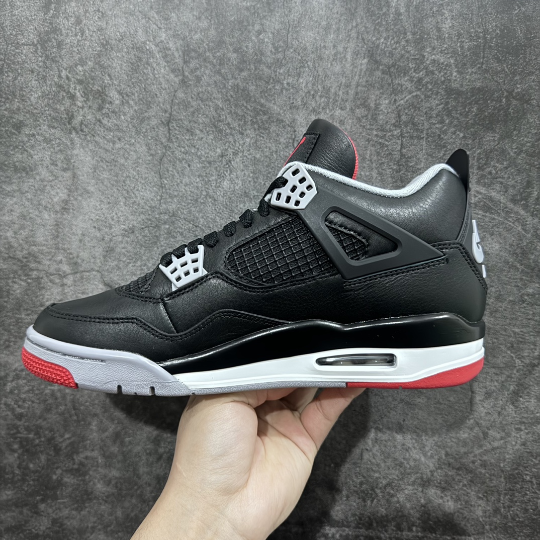 Old DT version Air Jordan AJ4 ”Bred Reimagined” black and red 2024 FV5029-006