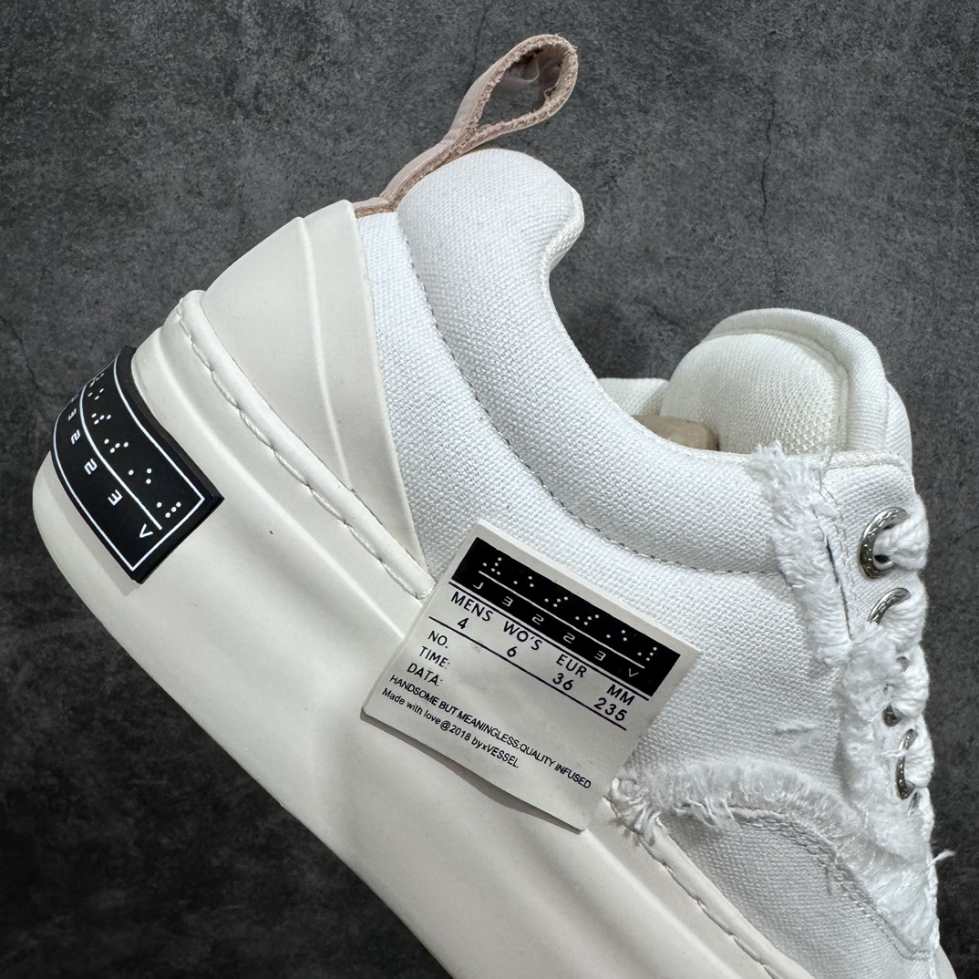 图片[7]-【广东纯原版本】xVessel 吴建豪 新款牛轧糖系列，真正莞产，做法顶级ZP复刻 于文文 李汶翰 罗一周 吴克群 刘逸云 白澍 田嘉瑞 明星同款 ！整体设计有一种巴黎世家和匡威的结合版简直搭配的不要太帅气啊，采用原版进口帆布面料质感超好！整鞋是采用原版硫化鞋的做法，整体暗藏锋芒，流露活力气场，让你自在掌控。 面料 进口帆布布料 内里 进口透气网布 全鞋身进口超弹海绵 35-45-选品中心