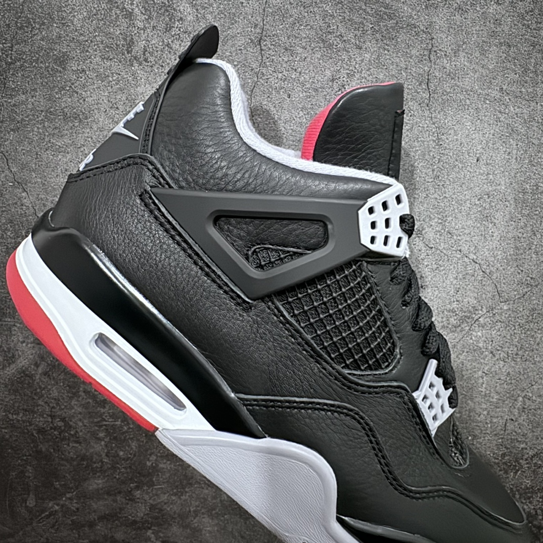 Pure Original X Edition Air Jordan AJ4 ”Bred Reimagined” Black and Red 2024 FV5029-006