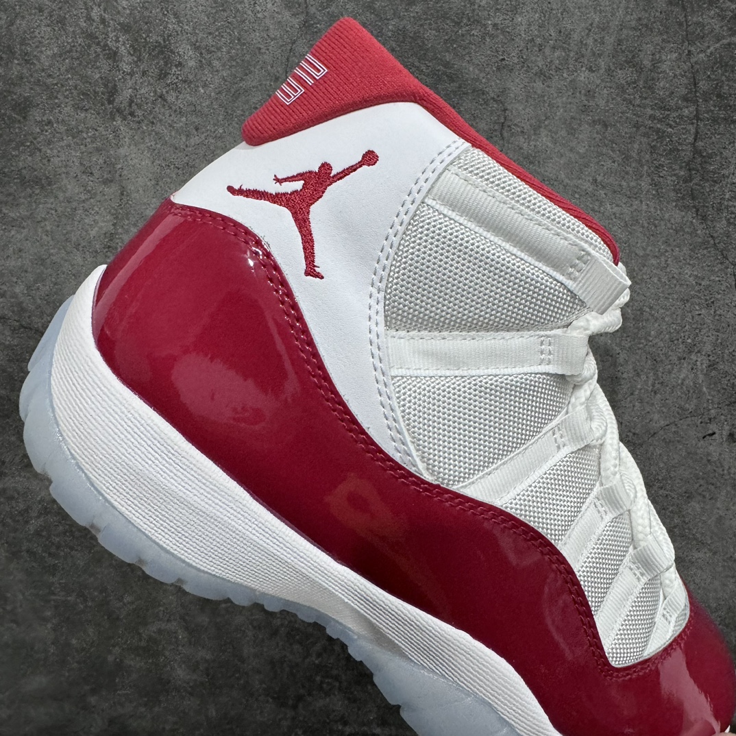 图片[7]-【Y3同源版】纯原福利供应 Air Jordan AJ11 Retro High 樱桃白红 CT8012-116 外贸特供批次 原楦原档案数据开模打造 原厂中底拉帮钢印 原厂漆皮 防冻不开裂 头层皮料 原装鞋撑 水晶大底正确色度色泽 原楦原数据刺绣 原厂车缝走线及对位 毫厘不差 飞人logo采用原数据电脑刺绣 原装正品碳纤维真实碳板 增强抗扭 原内标 原盒标 正确官方原盒 原厂防氧化水晶外底 原厂配套厂全掌solo气垫 独家尺码：40 40.5 41 42 42.5 43 44 44.5 45 45.5 46 47.5 48.5-选品中心