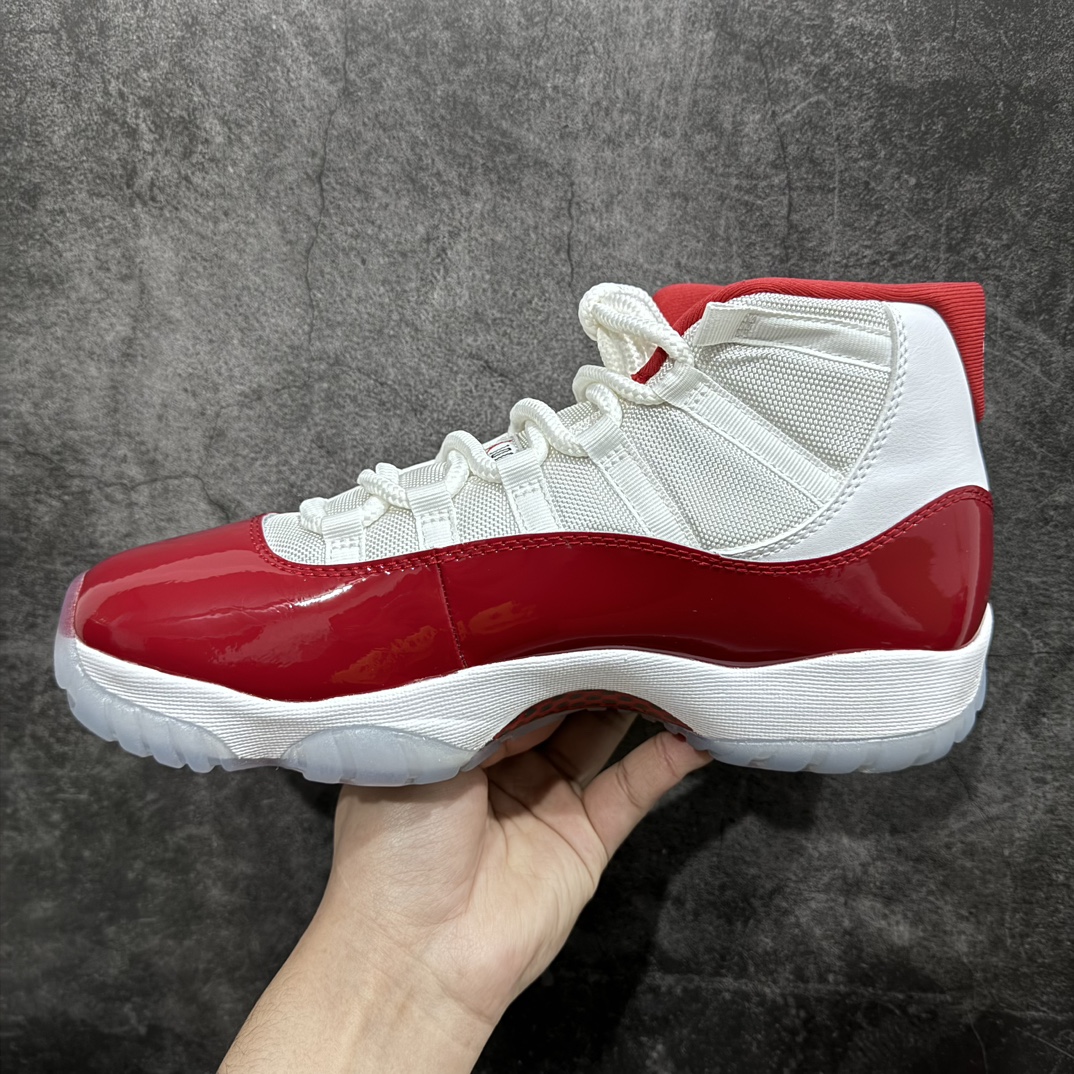 图片[2]-【Y3同源版】纯原福利供应 Air Jordan AJ11 Retro High 樱桃白红 CT8012-116 外贸特供批次 原楦原档案数据开模打造 原厂中底拉帮钢印 原厂漆皮 防冻不开裂 头层皮料 原装鞋撑 水晶大底正确色度色泽 原楦原数据刺绣 原厂车缝走线及对位 毫厘不差 飞人logo采用原数据电脑刺绣 原装正品碳纤维真实碳板 增强抗扭 原内标 原盒标 正确官方原盒 原厂防氧化水晶外底 原厂配套厂全掌solo气垫 独家尺码：40 40.5 41 42 42.5 43 44 44.5 45 45.5 46 47.5 48.5-选品中心