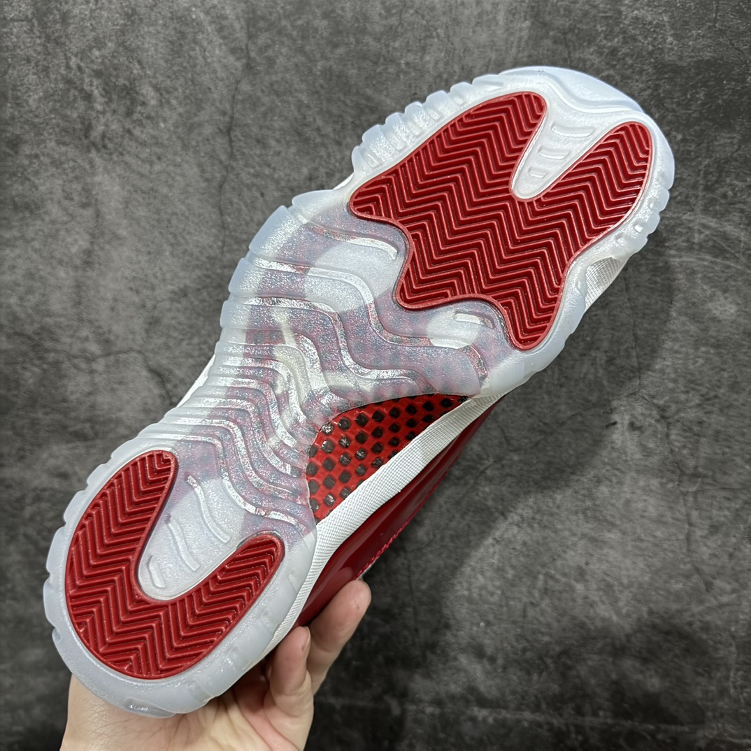 图片[9]-【Y3同源版】纯原福利供应 Air Jordan AJ11 Retro High 樱桃白红 CT8012-116 外贸特供批次 原楦原档案数据开模打造 原厂中底拉帮钢印 原厂漆皮 防冻不开裂 头层皮料 原装鞋撑 水晶大底正确色度色泽 原楦原数据刺绣 原厂车缝走线及对位 毫厘不差 飞人logo采用原数据电脑刺绣 原装正品碳纤维真实碳板 增强抗扭 原内标 原盒标 正确官方原盒 原厂防氧化水晶外底 原厂配套厂全掌solo气垫 独家尺码：40 40.5 41 42 42.5 43 44 44.5 45 45.5 46 47.5 48.5-选品中心