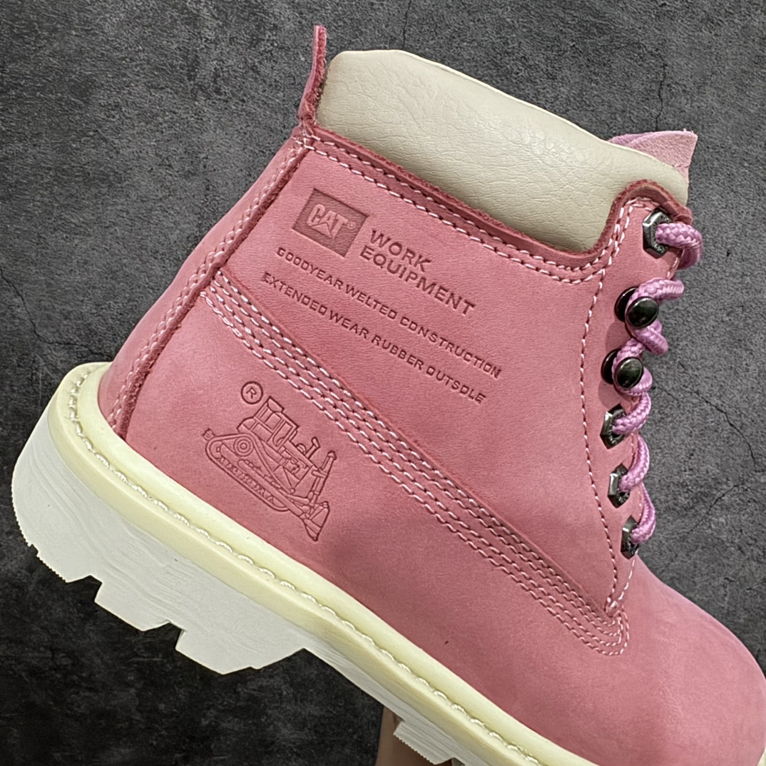 图片[7]-【广东纯原版本】CAT/ 卡特工装靴天猫专柜同款 女生专属配色 意大利头层磨砂牛皮 堪称正品复印全新出炉 品质基本无法辨别出真假 专为高端海淘代购客户准备 由于纯手工机打走线 做工极其复杂 在保证品质的情况下 工厂产量有限 基本上供不应求（市面唯一 无胶水纯正固特异）永不开胶技术 五金 皮质材料 各处小细节只和正品对比（区别市面冷粘假固特异版本） 尺码：35 36 37 38 39 正常码数-选品中心