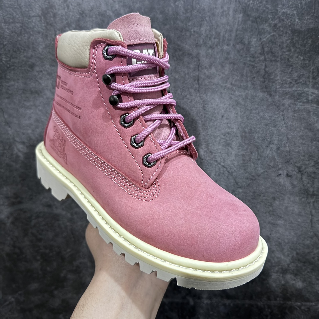 图片[3]-【广东纯原版本】CAT/ 卡特工装靴天猫专柜同款 女生专属配色 意大利头层磨砂牛皮 堪称正品复印全新出炉 品质基本无法辨别出真假 专为高端海淘代购客户准备 由于纯手工机打走线 做工极其复杂 在保证品质的情况下 工厂产量有限 基本上供不应求（市面唯一 无胶水纯正固特异）永不开胶技术 五金 皮质材料 各处小细节只和正品对比（区别市面冷粘假固特异版本） 尺码：35 36 37 38 39 正常码数-选品中心