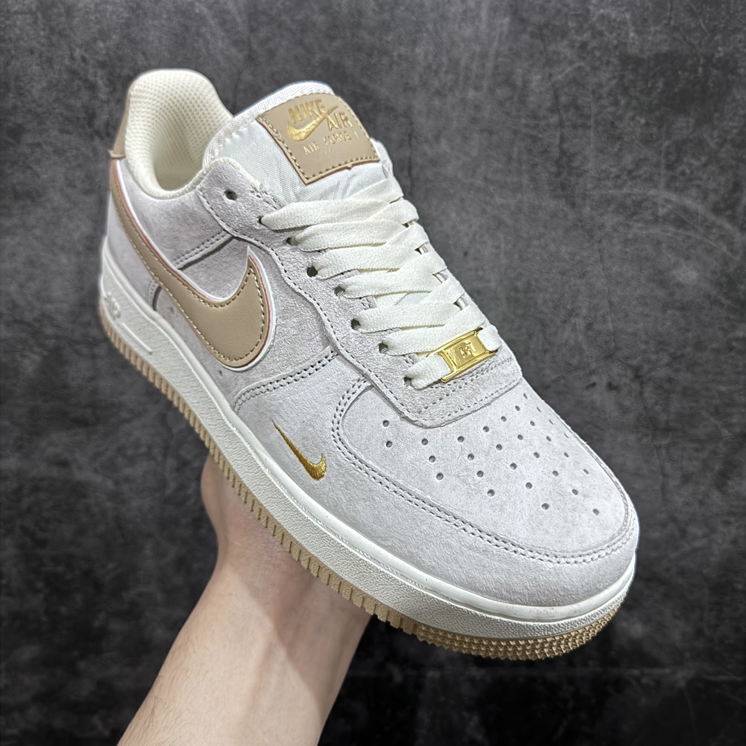 260 Nk Air Force 1‘07 Low 小勾卡其麂皮 空军一号低帮休闲板鞋 KK5636-310