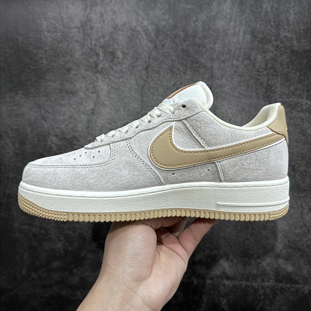 260 Nk Air Force 1‘07 Low 小勾卡其麂皮 空军一号低帮休闲板鞋 KK5636-310