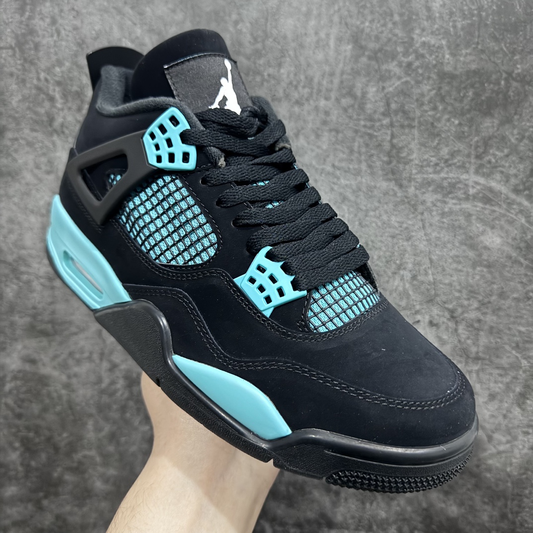 380 【绿x巅峰版】Air Jordan 4 AJ4乔4 文化篮球鞋 黑蒂芙尼 DH6927-001