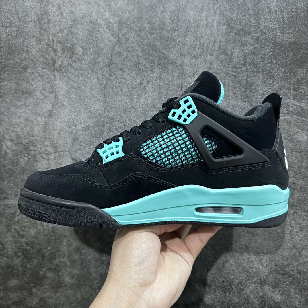 380 【绿x巅峰版】Air Jordan 4 AJ4乔4 文化篮球鞋 黑蒂芙尼 DH6927-001