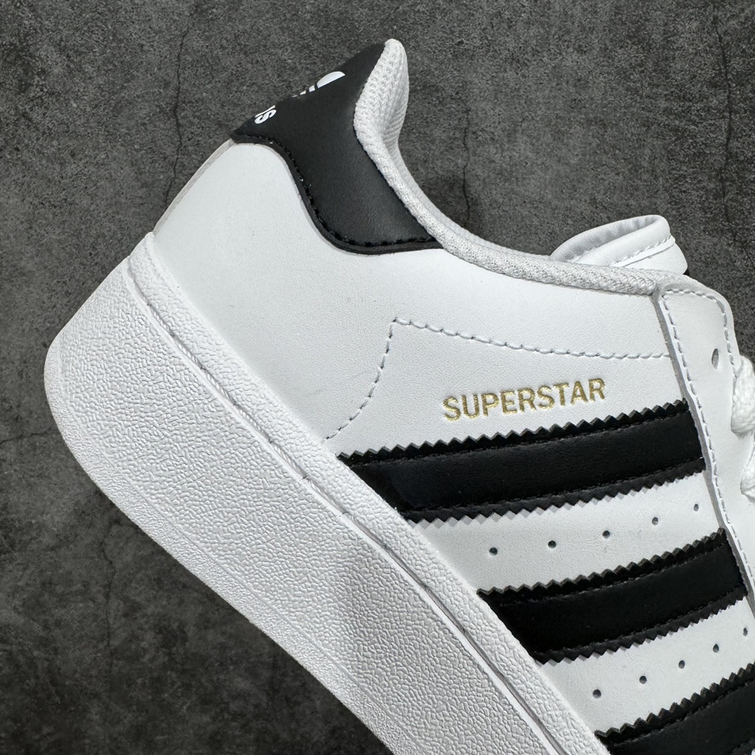 SuperstarXLG阿迪金标贝壳头厚底款低帮休闲板鞋IF9995尺码35.5363636.53738
