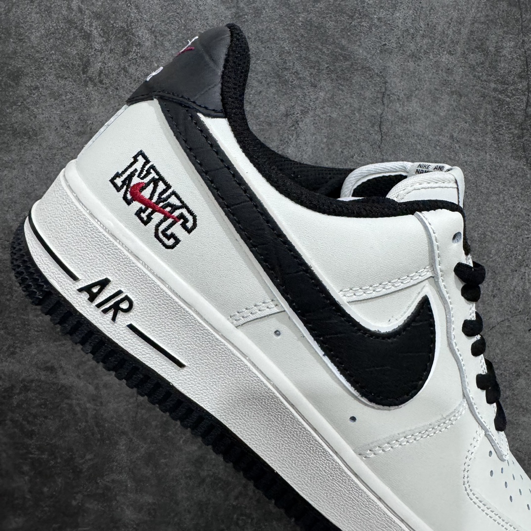 240 Nike Air Force 1 07 Low “米黑鳄鱼皮”纽约限定空军一号低帮休闲板鞋 LG4596-336