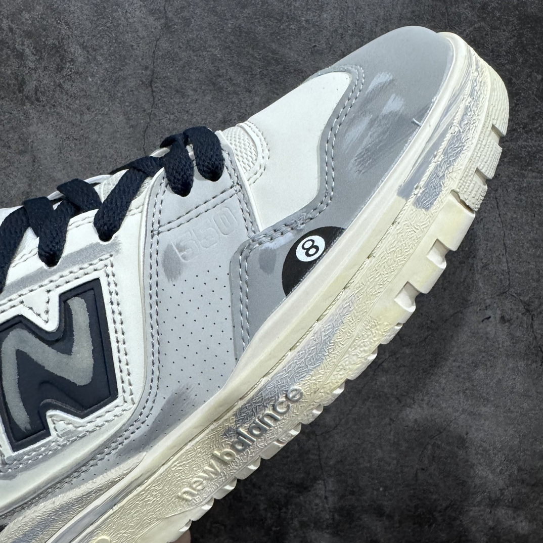 图片[6]-【公司级】NB新百伦New Balance BB550系列经典复古低帮休闲运动篮球板鞋nn550其实发迹于1989 年 是品牌历史中一款十分小众的篮球鞋履 低筒的鞋身搭配上皮革的设定让其鞋型在现今看来相当复古 同时搭配上Aimé Leon Dore刻画的四款配色 都让这款低调鞋款冲上炒价热搜 也因此让更多鞋迷知悉这款NB 鞋履 相比NB 550 来说 Louis Vuitton 所发表的LV Trainer 运动鞋就是知名度较高的一款球鞋了 由品牌男装创意总监Virgil Abloh 利用复古篮球鞋作为灵感刻画而成 搭配上LV 高质感皮革的陪衬成为当今精品时尚球鞋的代表作品 仔细一看New Balance 550 与Louis Vuitton LV Trainer 都以「篮球鞋」为蓝图 复古鞋貌的特色氛围也极其相似  尺码：36 37 37.5 38 38.5 39 40 40.5 41.5 42 42.5 43 44 45-莆田鞋批发中心