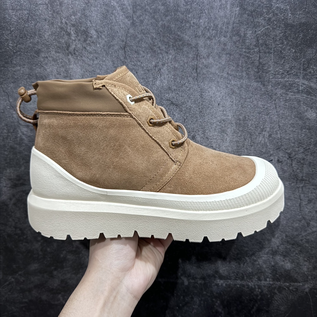 公司级UGG2023FW秋冬新品,机能撞色王一博代言热门大爆款！半包头套脚高帮进口隆丰一级羊皮毛一体代购