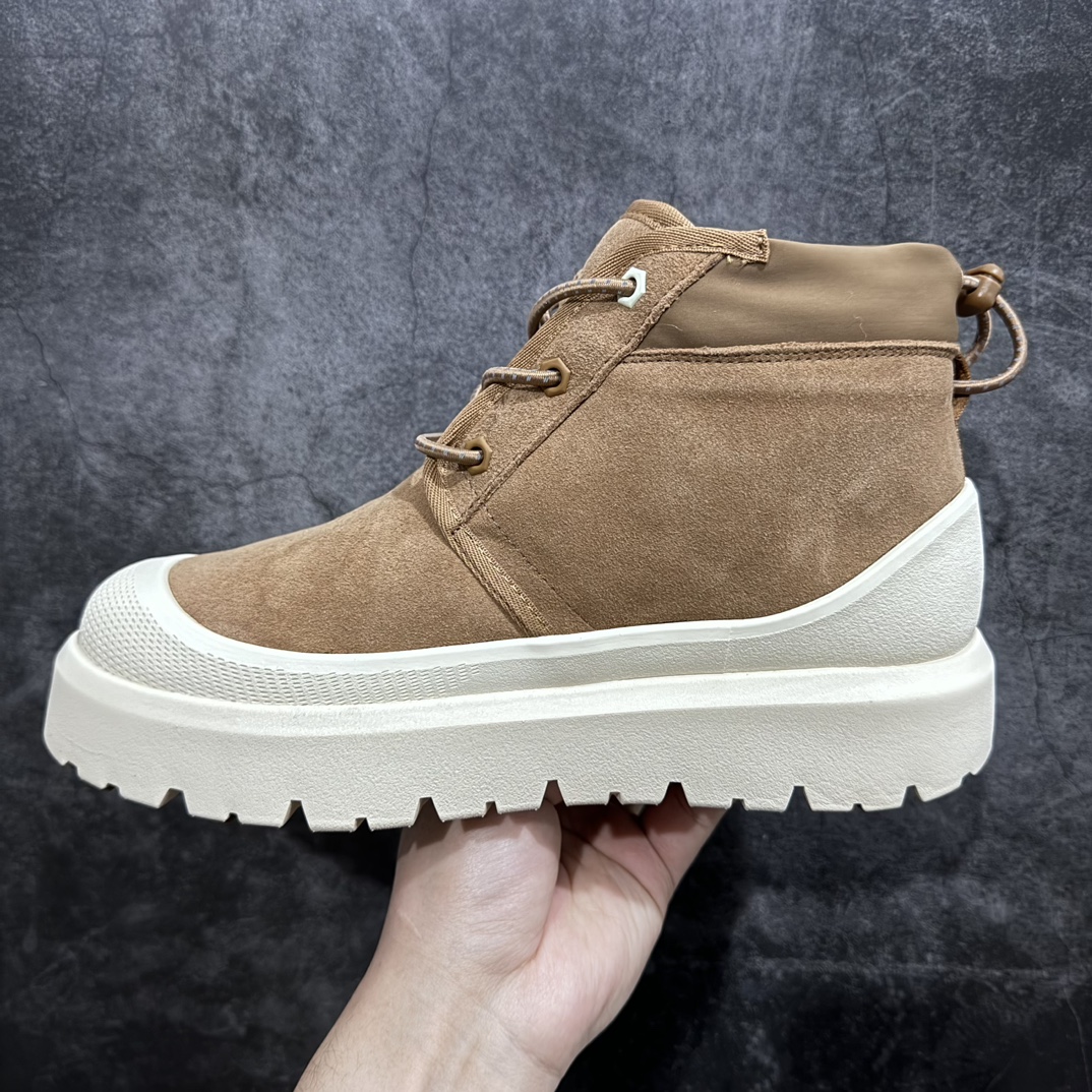 公司级UGG2023FW秋冬新品,机能撞色王一博代言热门大爆款！半包头套脚高帮进口隆丰一级羊皮毛一体代购