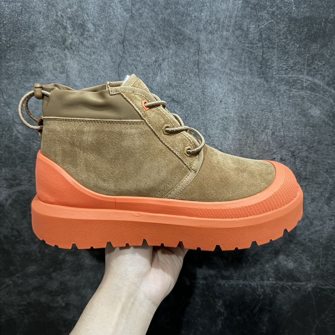 公司级UGG2023FW秋冬新品,机能撞色王一博代言热门大爆款！半包头套脚高帮进口隆丰一级羊皮毛一体代购