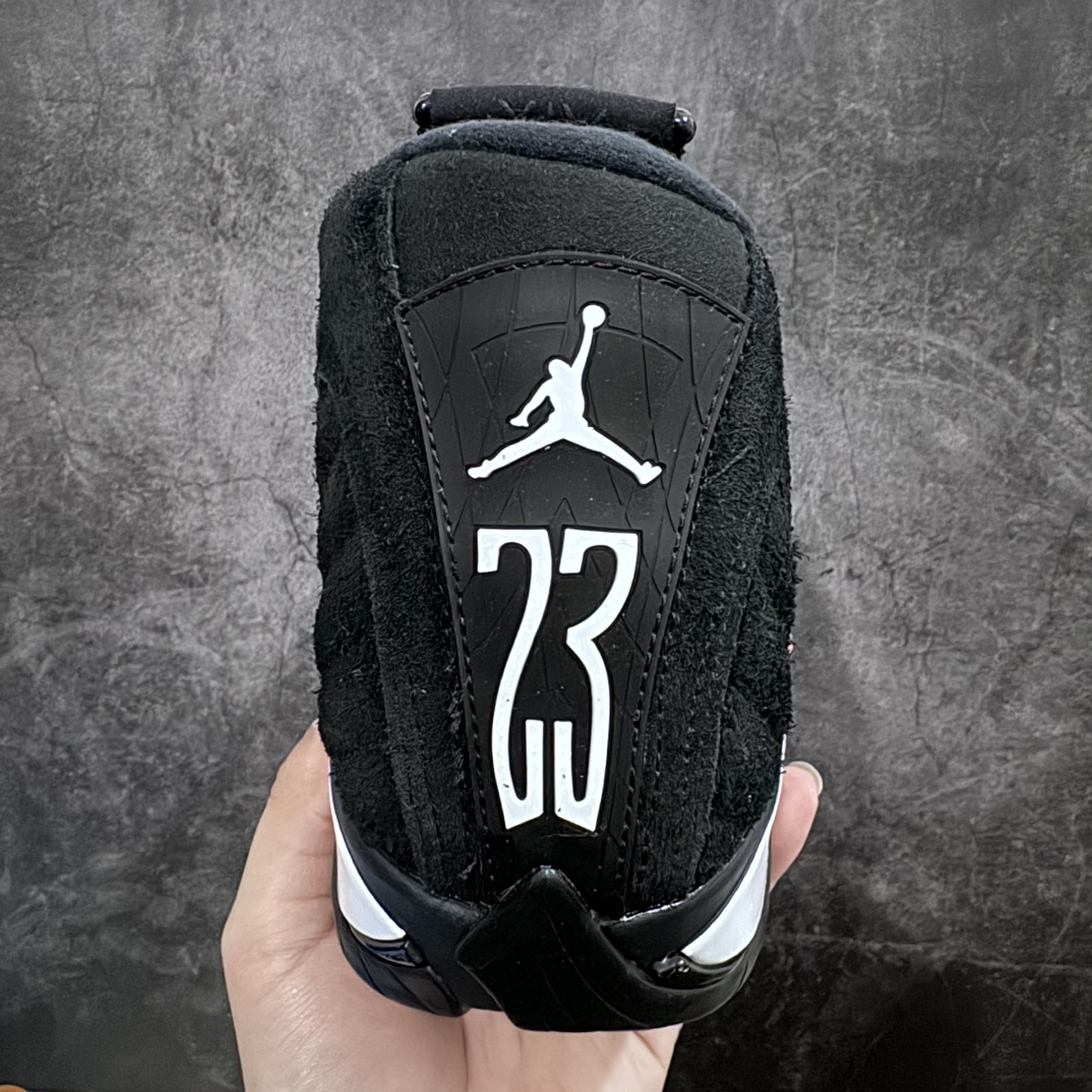 500 【外贸纯原版】Air Jordan AJ14 黑白 487471-016