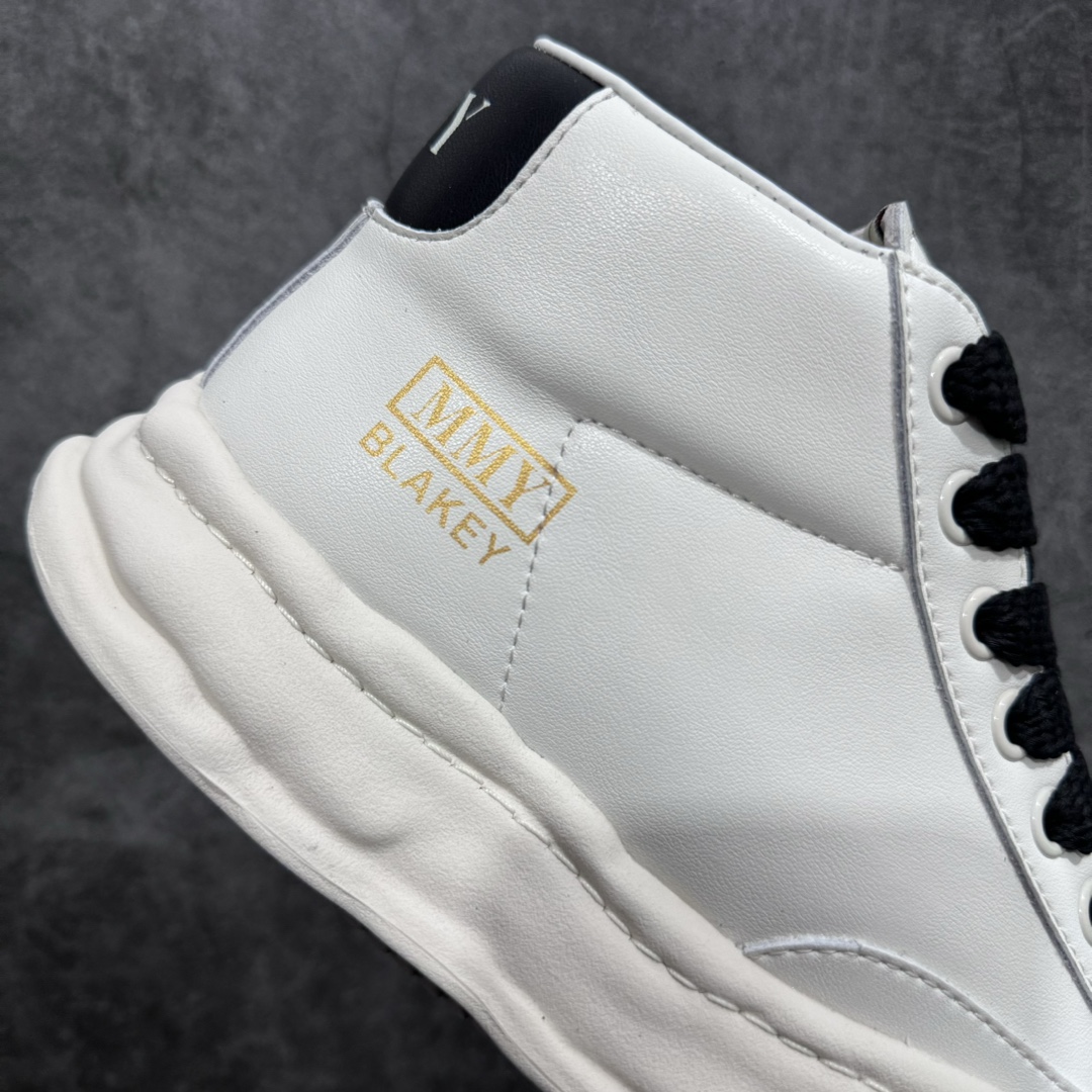 图片[8]-【东莞原产版】三原康裕 MMY 溶解贝壳头 秋冬加绒系列 东莞原产 全硫化溶解工艺 原楦原纸版开发 全新开发 双模一次发泡点位气孔EVA中底 底部嵌入组合RB橡胶耐磨大底 采用全粒面头层皮革鞋面材质 正确织麦及包装盒 清晰后跟电绣LOGO🆚区别市面普通版本 复古溶解风,日本概念时装设计师･三原康裕品牌MMY/Maison MIHARA YASUHIRO Wayne Original Sole Leather Low Sneaker版变形溶解雪糕底低帮百搭休闲运动板鞋 尺码：35 36 37 38 39 40 41 42 43 44 正常尺码-选品中心