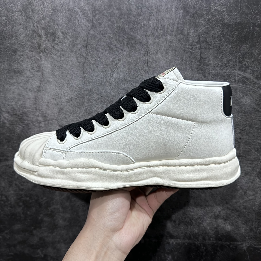 图片[2]-【东莞原产版】三原康裕 MMY 溶解贝壳头 秋冬加绒系列 东莞原产 全硫化溶解工艺 原楦原纸版开发 全新开发 双模一次发泡点位气孔EVA中底 底部嵌入组合RB橡胶耐磨大底 采用全粒面头层皮革鞋面材质 正确织麦及包装盒 清晰后跟电绣LOGO🆚区别市面普通版本 复古溶解风,日本概念时装设计师･三原康裕品牌MMY/Maison MIHARA YASUHIRO Wayne Original Sole Leather Low Sneaker版变形溶解雪糕底低帮百搭休闲运动板鞋 尺码：35 36 37 38 39 40 41 42 43 44 正常尺码-选品中心