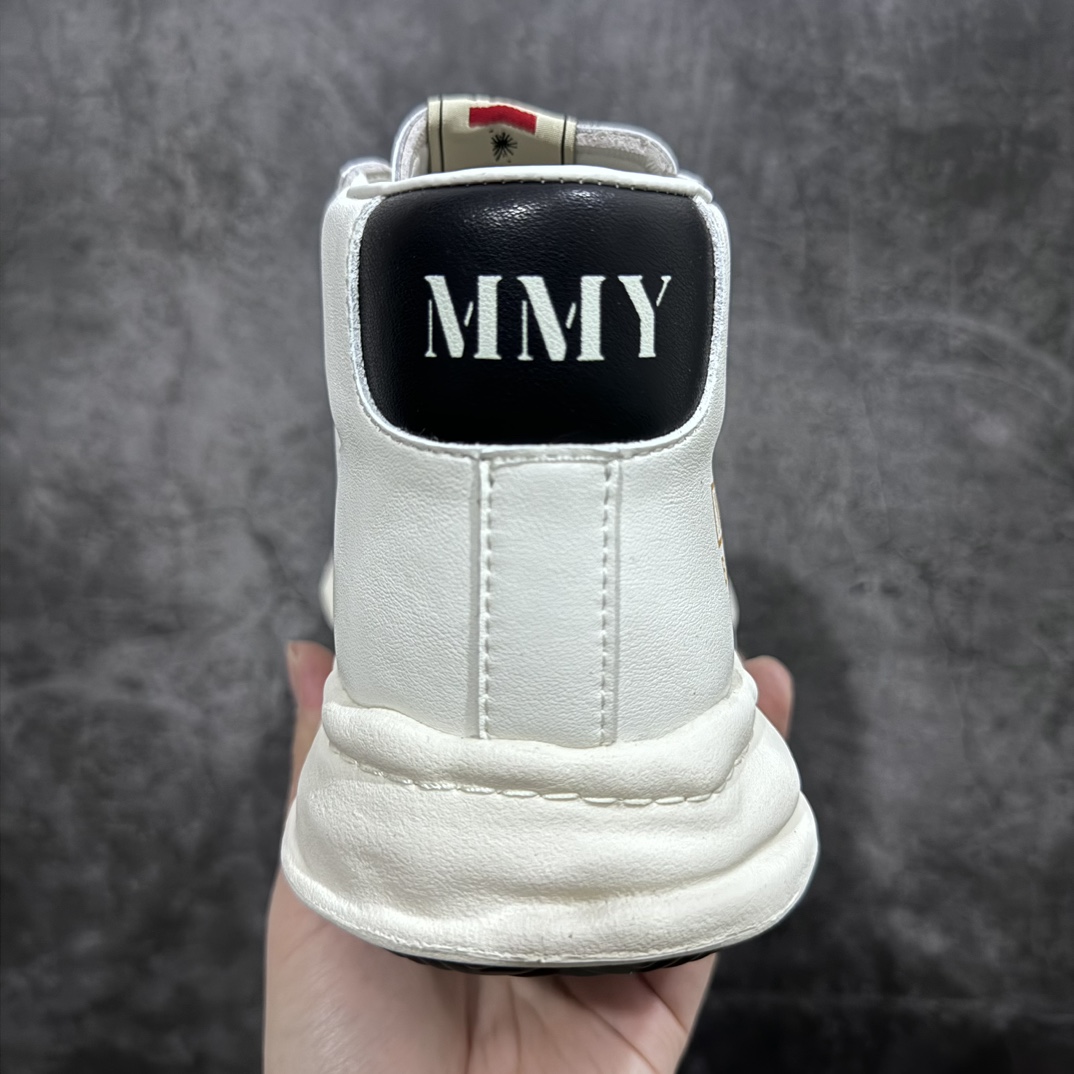 图片[4]-【东莞原产版】三原康裕 MMY 溶解贝壳头 秋冬加绒系列 东莞原产 全硫化溶解工艺 原楦原纸版开发 全新开发 双模一次发泡点位气孔EVA中底 底部嵌入组合RB橡胶耐磨大底 采用全粒面头层皮革鞋面材质 正确织麦及包装盒 清晰后跟电绣LOGO🆚区别市面普通版本 复古溶解风,日本概念时装设计师･三原康裕品牌MMY/Maison MIHARA YASUHIRO Wayne Original Sole Leather Low Sneaker版变形溶解雪糕底低帮百搭休闲运动板鞋 尺码：35 36 37 38 39 40 41 42 43 44 正常尺码-选品中心
