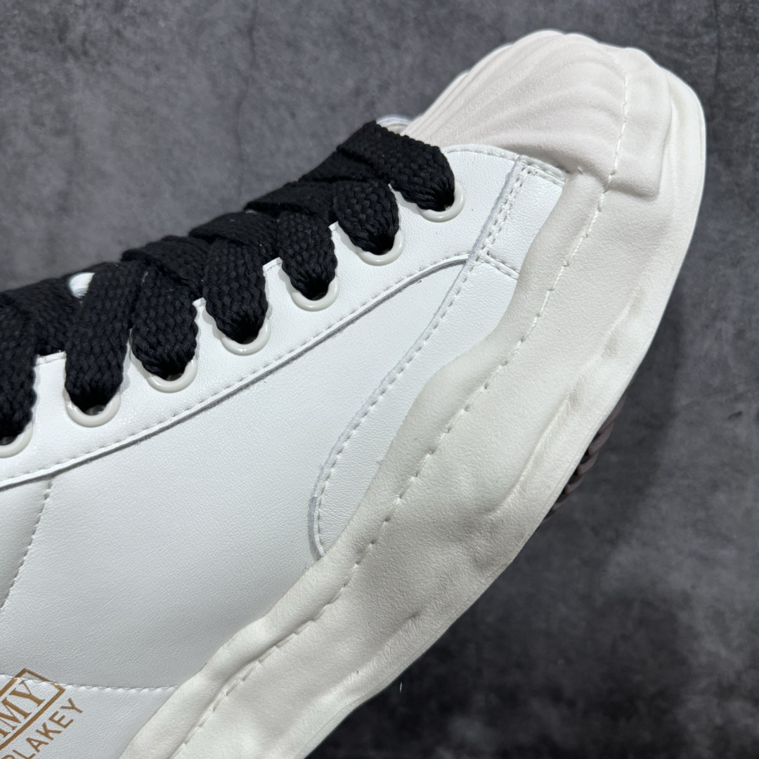 图片[6]-【东莞原产版】三原康裕 MMY 溶解贝壳头 秋冬加绒系列 东莞原产 全硫化溶解工艺 原楦原纸版开发 全新开发 双模一次发泡点位气孔EVA中底 底部嵌入组合RB橡胶耐磨大底 采用全粒面头层皮革鞋面材质 正确织麦及包装盒 清晰后跟电绣LOGO🆚区别市面普通版本 复古溶解风,日本概念时装设计师･三原康裕品牌MMY/Maison MIHARA YASUHIRO Wayne Original Sole Leather Low Sneaker版变形溶解雪糕底低帮百搭休闲运动板鞋 尺码：35 36 37 38 39 40 41 42 43 44 正常尺码-选品中心