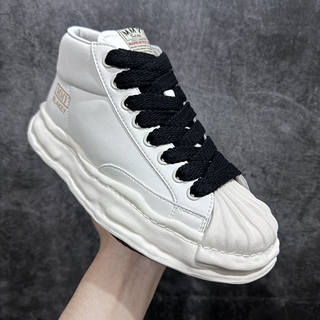 图片[3]-【东莞原产版】三原康裕 MMY 溶解贝壳头 秋冬加绒系列 东莞原产 全硫化溶解工艺 原楦原纸版开发 全新开发 双模一次发泡点位气孔EVA中底 底部嵌入组合RB橡胶耐磨大底 采用全粒面头层皮革鞋面材质 正确织麦及包装盒 清晰后跟电绣LOGO🆚区别市面普通版本 复古溶解风,日本概念时装设计师･三原康裕品牌MMY/Maison MIHARA YASUHIRO Wayne Original Sole Leather Low Sneaker版变形溶解雪糕底低帮百搭休闲运动板鞋 尺码：35 36 37 38 39 40 41 42 43 44 正常尺码-选品中心