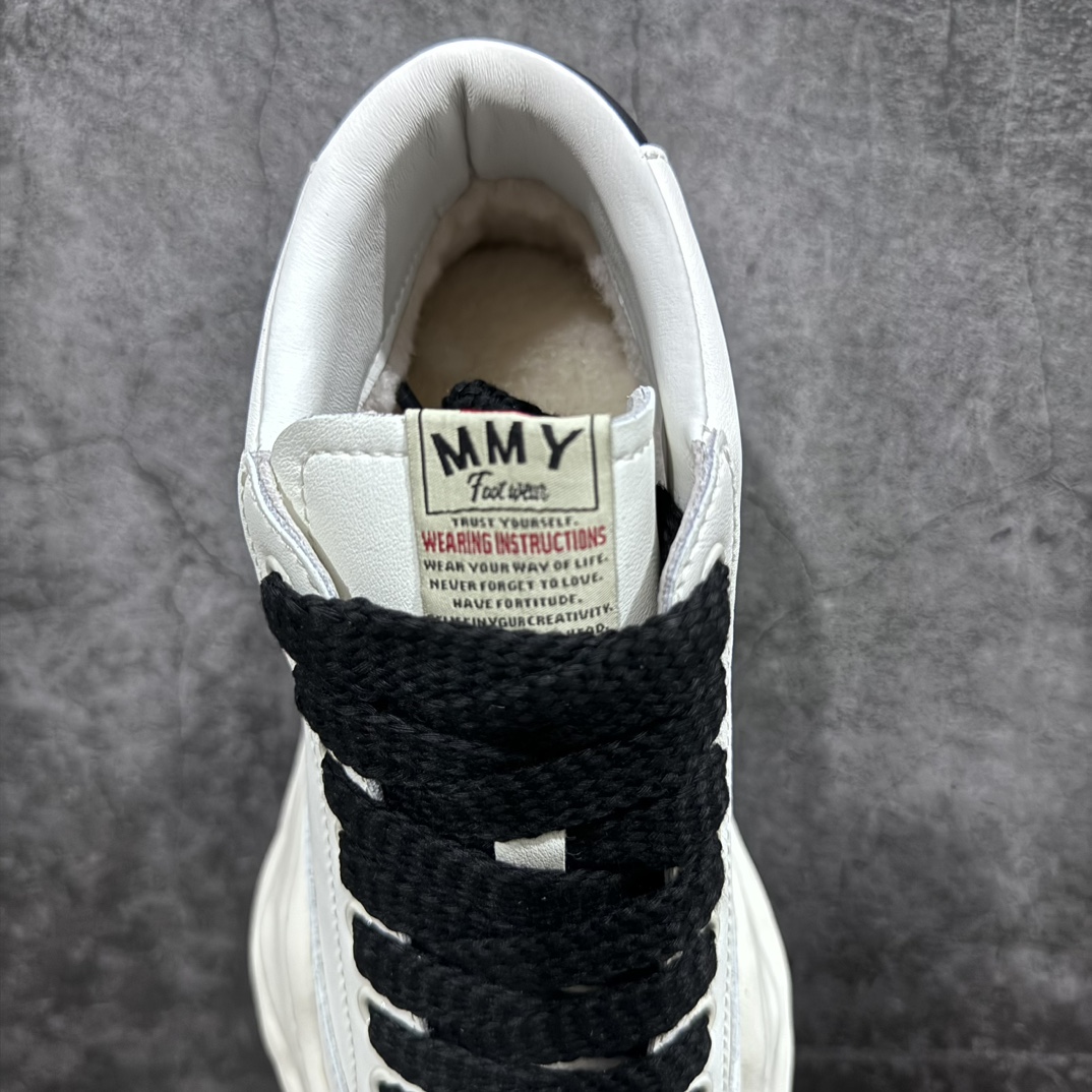 图片[9]-【东莞原产版】三原康裕 MMY 溶解贝壳头 秋冬加绒系列 东莞原产 全硫化溶解工艺 原楦原纸版开发 全新开发 双模一次发泡点位气孔EVA中底 底部嵌入组合RB橡胶耐磨大底 采用全粒面头层皮革鞋面材质 正确织麦及包装盒 清晰后跟电绣LOGO🆚区别市面普通版本 复古溶解风,日本概念时装设计师･三原康裕品牌MMY/Maison MIHARA YASUHIRO Wayne Original Sole Leather Low Sneaker版变形溶解雪糕底低帮百搭休闲运动板鞋 尺码：35 36 37 38 39 40 41 42 43 44 正常尺码-选品中心