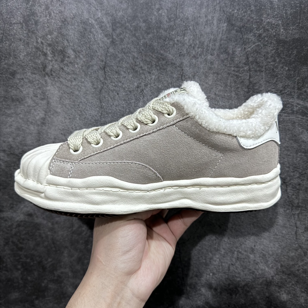 图片[2]-【东莞原产版】三原康裕 MMY 溶解贝壳头 秋冬加绒系列 东莞原产 全硫化溶解工艺 原楦原纸版开发 全新开发 双模一次发泡点位气孔EVA中底 底部嵌入组合RB橡胶耐磨大底 采用全粒面头层皮革鞋面材质 正确织麦及包装盒 清晰后跟电绣LOGO🆚区别市面普通版本 复古溶解风,日本概念时装设计师･三原康裕品牌MMY/Maison MIHARA YASUHIRO Wayne Original Sole Leather Low Sneaker版变形溶解雪糕底低帮百搭休闲运动板鞋 尺码：35 36 37 38 39 40 41 42 43 44 正常尺码-选品中心