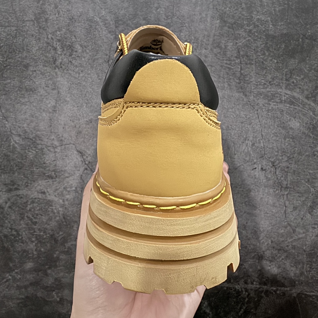 图片[4]-【广东纯原版本】Timberland 天伯伦/添柏岚经典款 23ss新款低帮 经典再造 全新升级 广东大厂品质 原盒原包装 面料采用意大利🇮🇹顶级磨砂牛皮 搭配防臭防腐真皮乳胶鞋垫 给您完美的穿着体验 质量考究耐穿 型男必备 专治不帅 高品质脚感一流 独家供应 尺码：39 40 41 42 43 44 偏大一码-选品中心