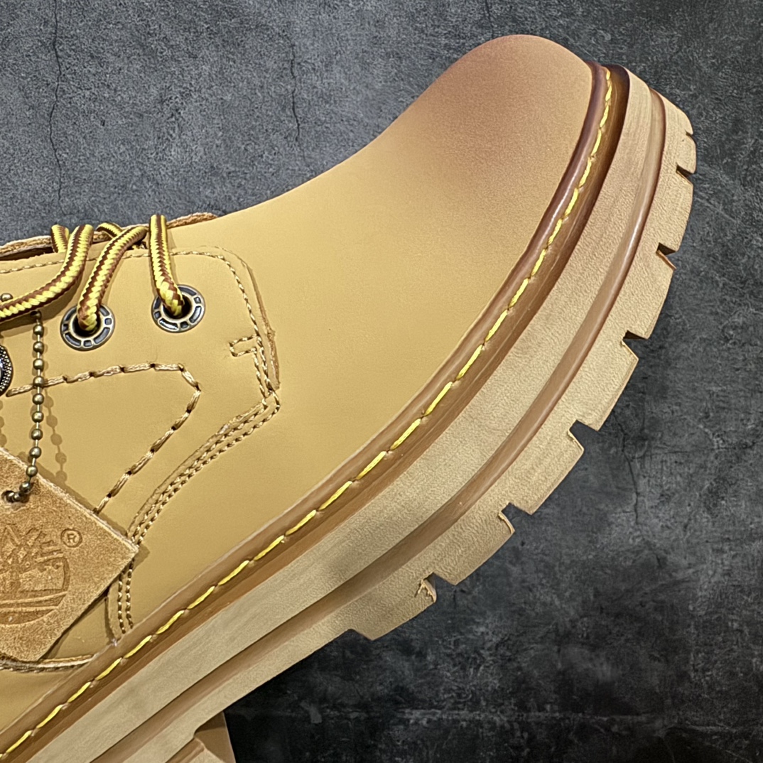 图片[6]-【广东纯原版本】Timberland 天伯伦/添柏岚经典款 23ss新款低帮 经典再造 全新升级 广东大厂品质 原盒原包装 面料采用意大利🇮🇹顶级磨砂牛皮 搭配防臭防腐真皮乳胶鞋垫 给您完美的穿着体验 质量考究耐穿 型男必备 专治不帅 高品质脚感一流 独家供应 尺码：39 40 41 42 43 44 偏大一码-选品中心