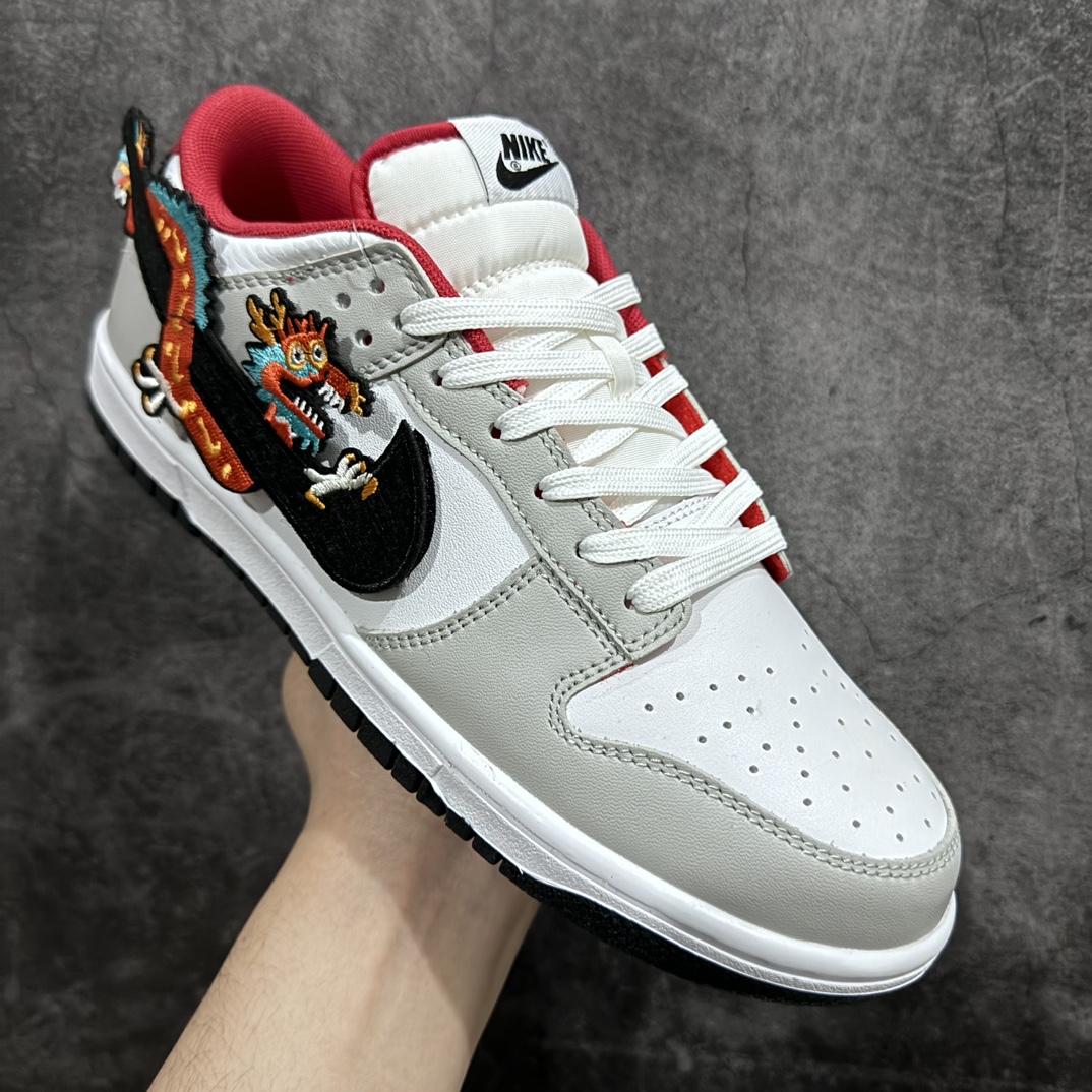 Customized Nike SB Dunk Low ”Year of the Dragon” FZ5316-101