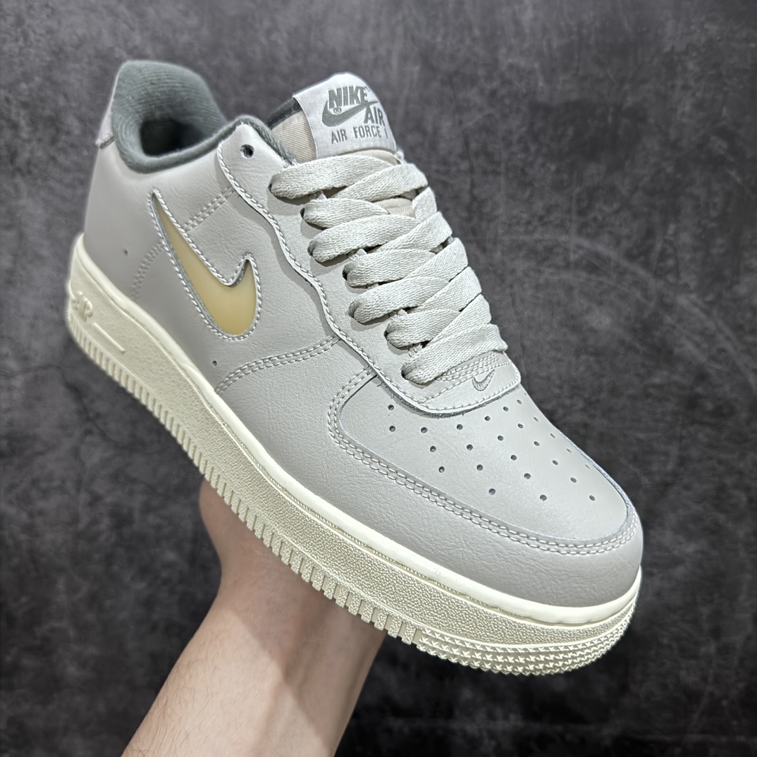 200 NK Air Force 1’07 Low Retro”Light Bone Pale Vanilla/Jewel“空军一号板鞋 DC8894-001