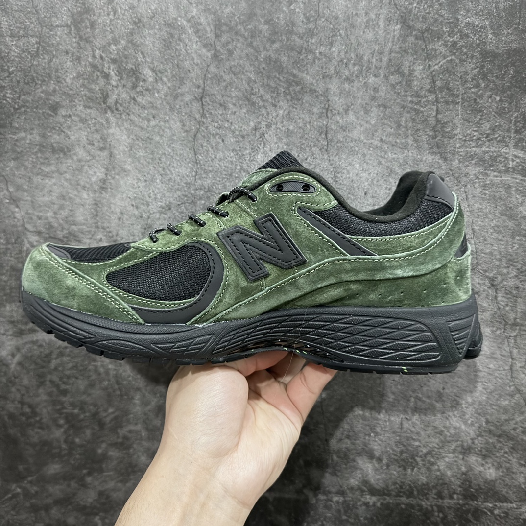 260 【K版】New Balance NB2002系列 男女休闲慢跑鞋 黑绿M2002RXY