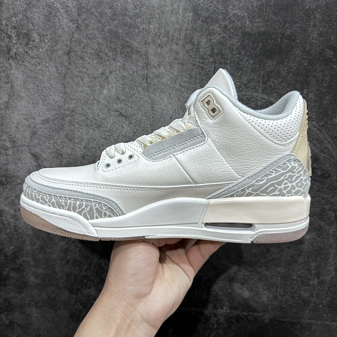 380 【外贸纯原版】Air Jordan 3 ”Craft Ivory” AJ3 乔3象牙白 FJ9479-100