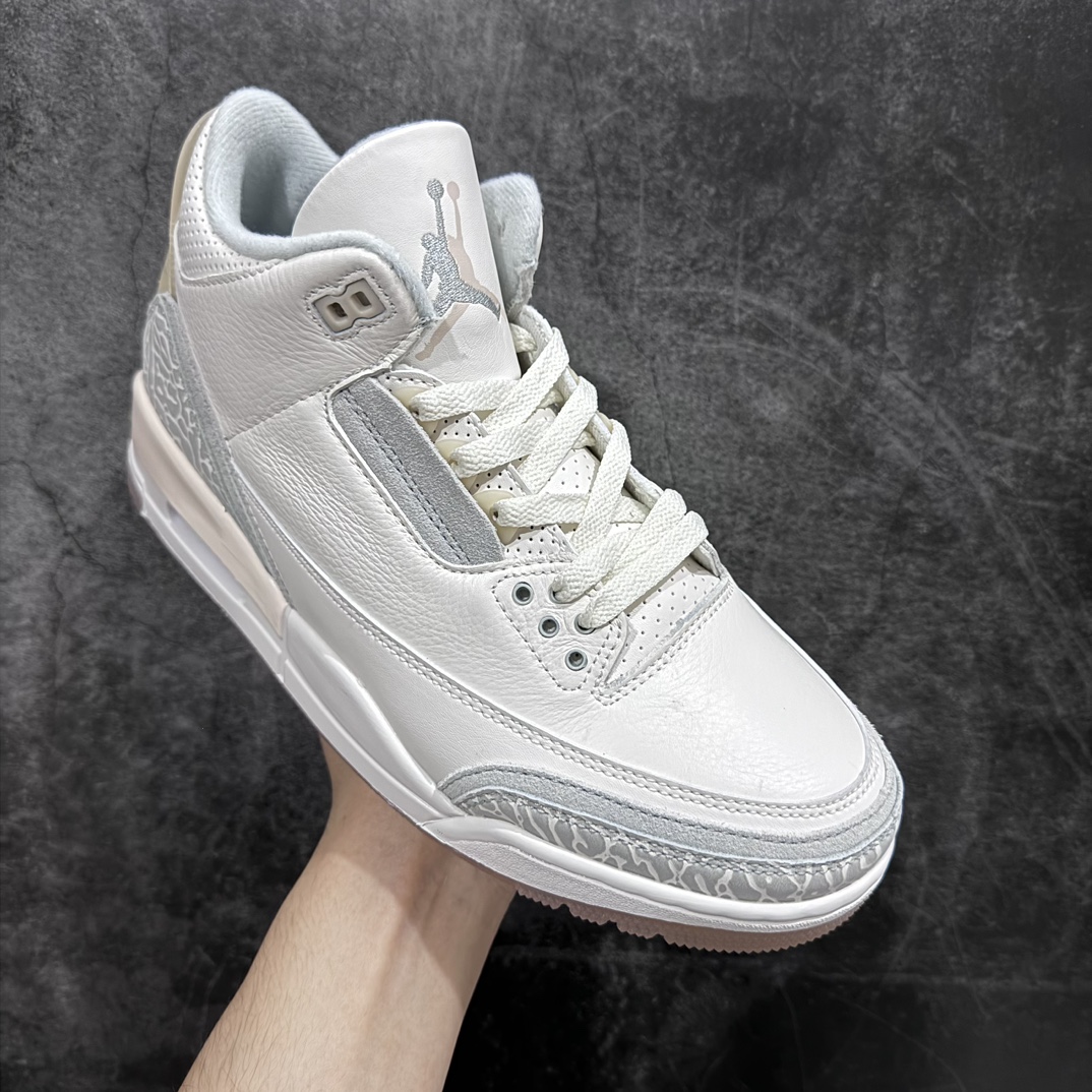 380 【外贸纯原版】Air Jordan 3 ”Craft Ivory” AJ3 乔3象牙白 FJ9479-100