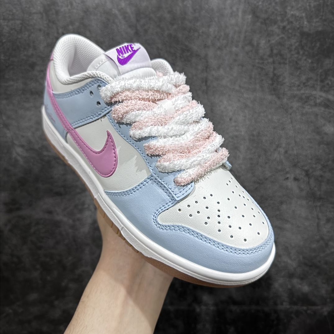 240 【纯原YC版本】NIKE SB Dunk Low 樱花校园 粉蓝 FD9922-151