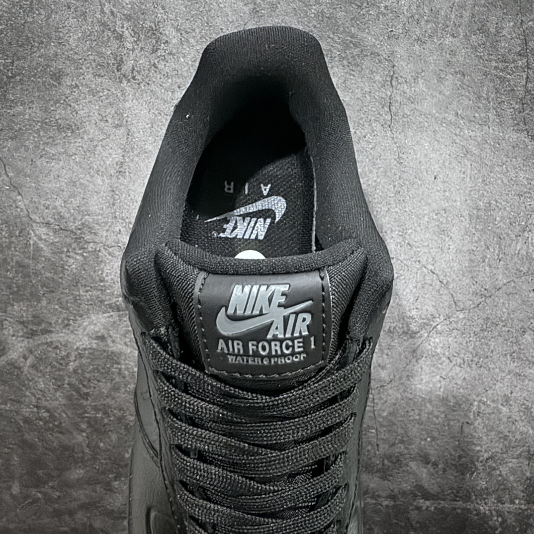 图片[8]-【公司级】 Air Force 1’07 Low\”black\”空军一号经典低帮百搭休闲运动板鞋“皮革全黑logo印迹”FB8875-001n男女鞋半码制n原楦原纸版数据开发版型n采用硬质牛剖皮革鞋面材质n内置全掌Air Sole气垫 尺码：36 36.5 37.5 38 38.5 39 40 40.5 41 42 42.5 43 44 44.5 45-莆田鞋批发中心