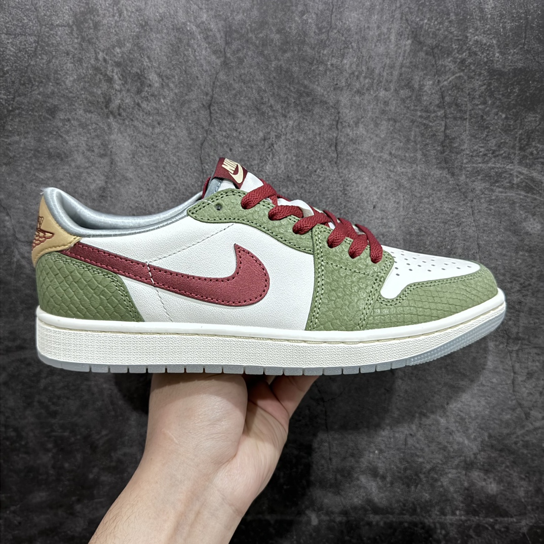 【东莞小纯原版本】Air Jordan 1 Low OG SP \” CNY \” AJ1乔1低帮文化篮球鞋 FN3727-100 龙年限定业内知名大厂出品细节最大程度还原官方正品原鞋高端零售 外贸专供品质  尺码：36 36.5 37.5 38 38.5 39 40 40.5 41 42 42.5 43 44 44.5 45 46 47.5-莆田鞋批发中心