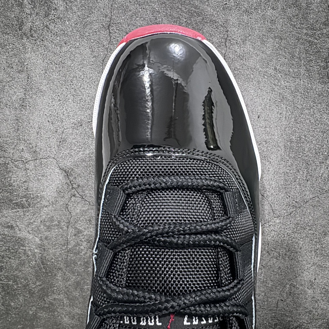 纯原版AirJordan11AJ11黑红高帮季后赛378037-061原楦原档案数据开模打造原厂中底拉帮