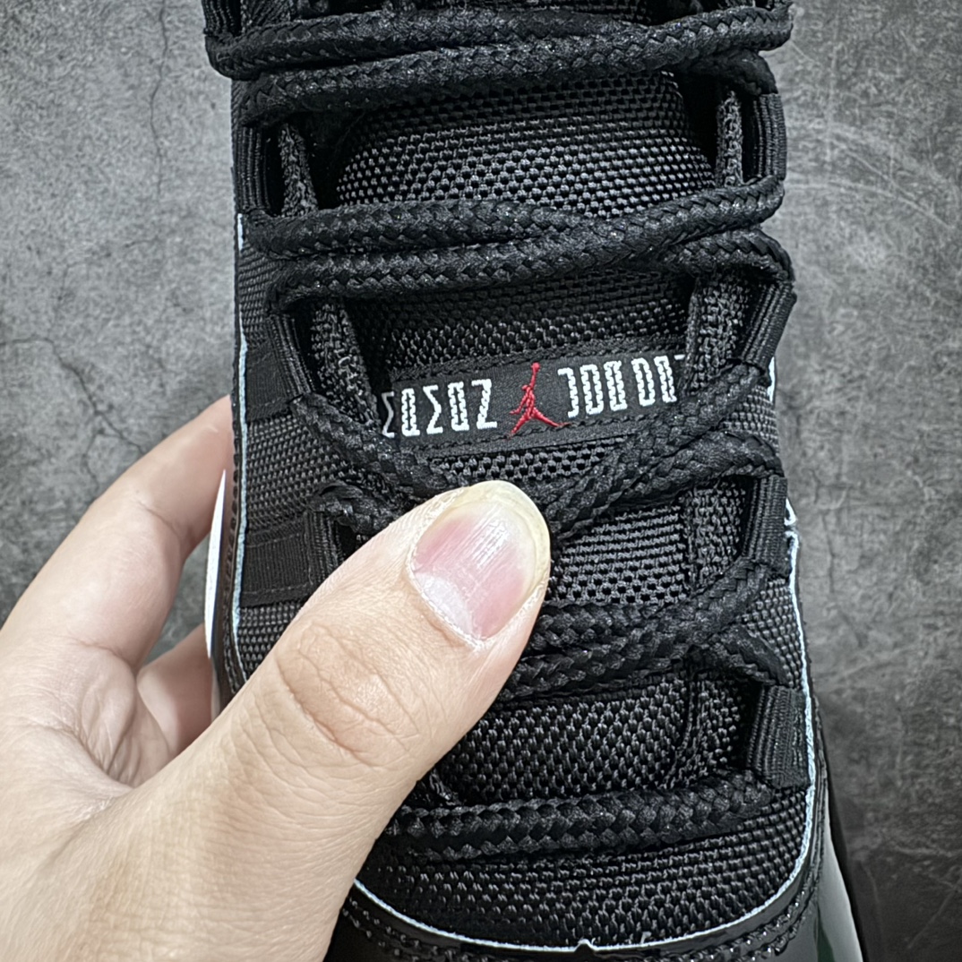 纯原版AirJordan11AJ11黑红高帮季后赛378037-061原楦原档案数据开模打造原厂中底拉帮