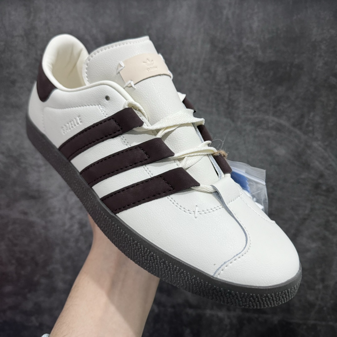 180 【纯原yh版本】纯原头层小牛皮 抽屉原盒 adidas originals xFOOT INDUSTRY Gazelle adidas Originals 携手  IG1859