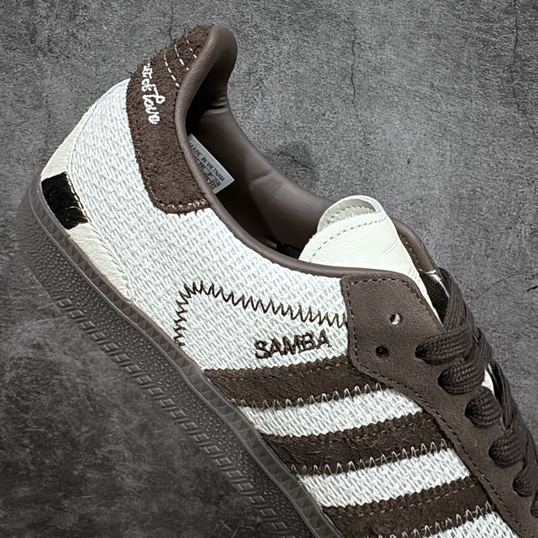 240 【Top纯原版】Notitle x Adidas Originals Samba 防滑耐磨低帮板鞋