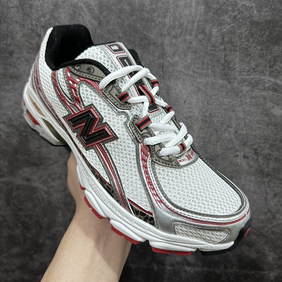 240 【K版】NB新百伦New Balance MR740系列低帮复古老爹风休闲运动慢跑鞋“白黑灰红”MR740SR