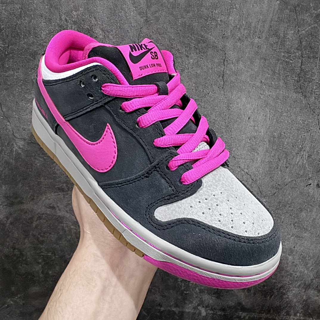 240 【纯原Y版】NK SB Dunk Low Pro 黑粉 504750-061