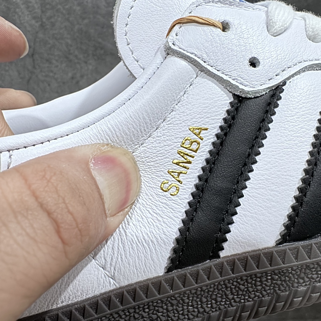 图片[2]-【渠道版】AD 阿迪 Samba OG 桑巴低帮休闲板鞋 B75806 新版本出货 原数据纸板开发 全鞋身同样采用头层皮打造 私模大底 非市面公底 真实半码 最小有做35.5 尺码：35.5 36 36.5 37 38 38.5 39 40 40.5 41 42 42.5 43 44 44.5 45-选品中心