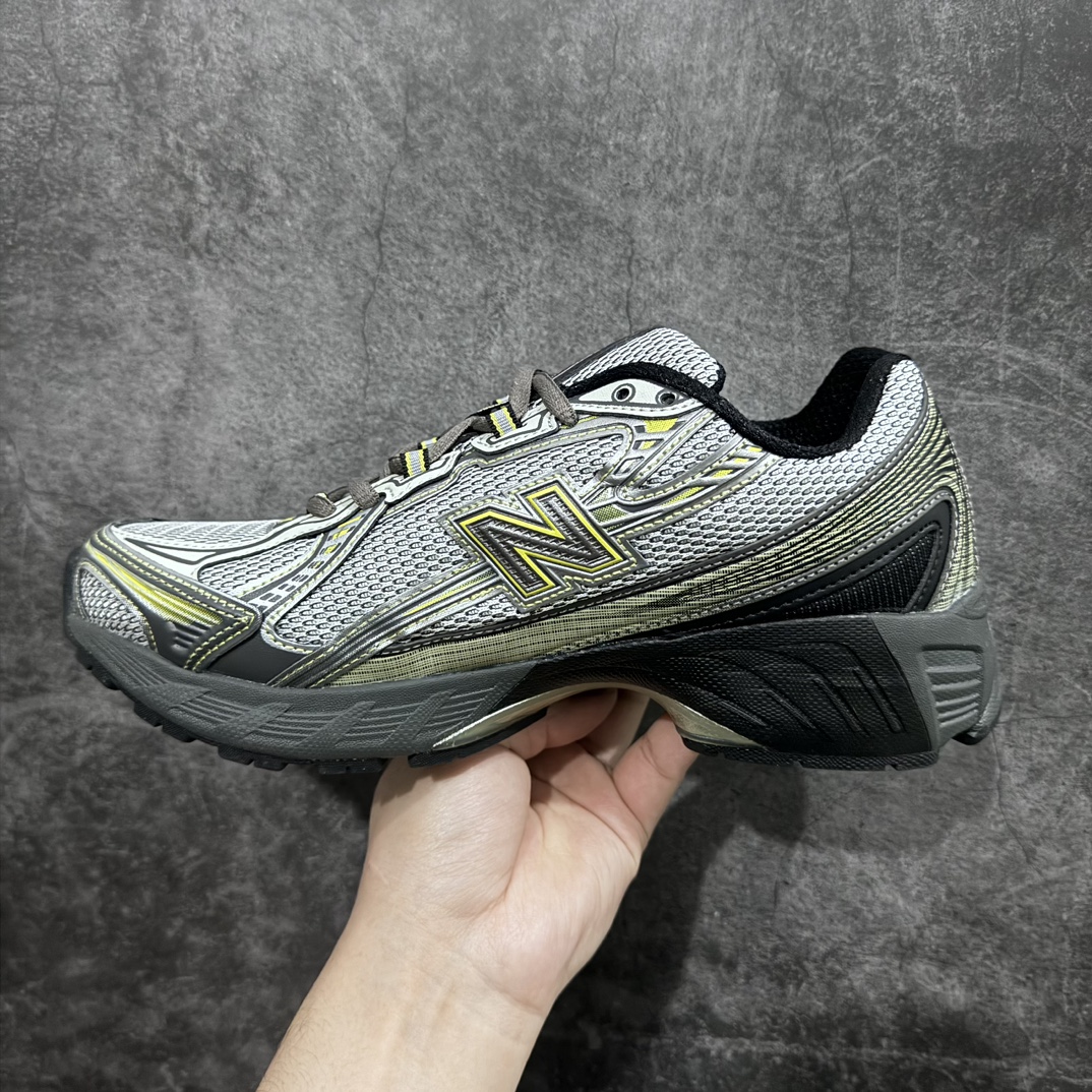 240 【K版】NB新百伦New Balance MR740系列低帮复古老爹风休闲运动慢跑鞋“灰黑绿”WR740BY