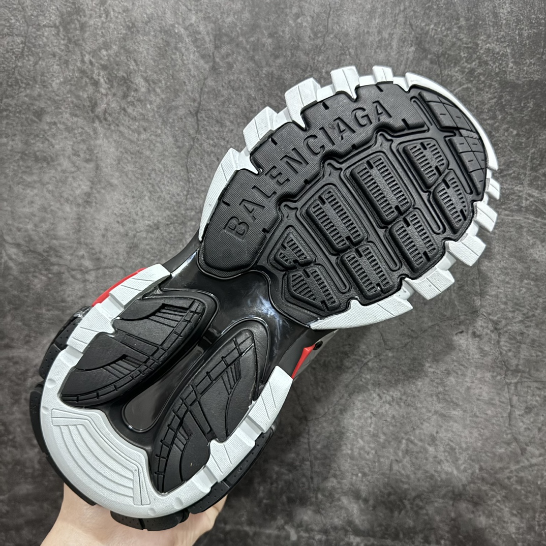 巴黎世家3代系列BalenciagaTrack3.0低帮老爹鞋灰红银纯原版本原装大盒从里到外一切百分百还