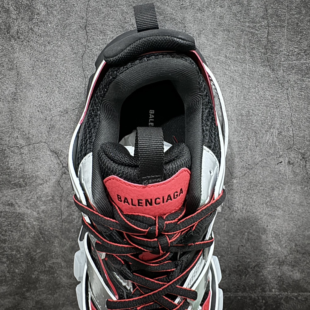 巴黎世家3代系列BalenciagaTrack3.0低帮老爹鞋灰红银纯原版本原装大盒从里到外一切百分百还