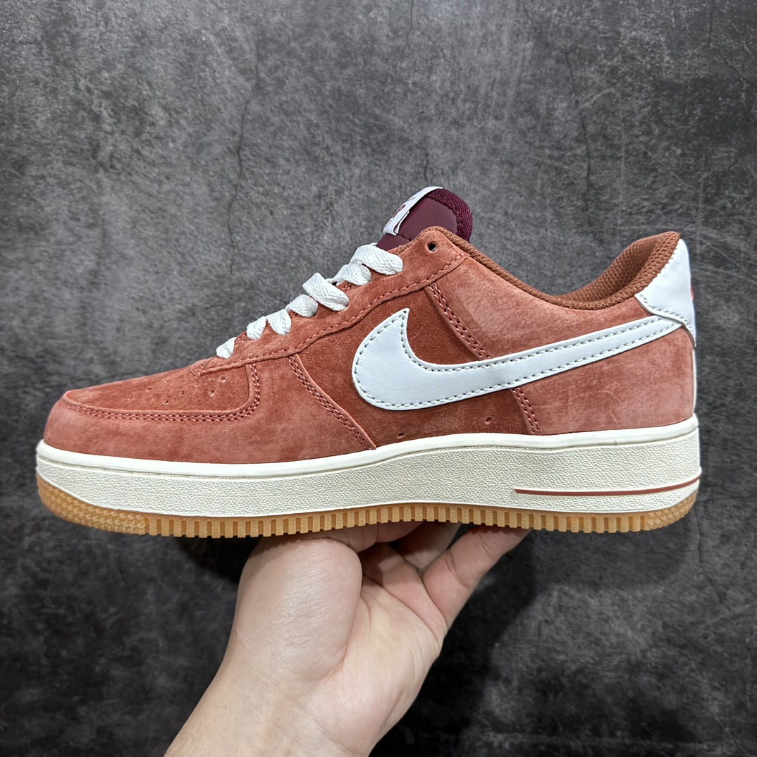 260 Nk Air Force 1‘07 Low 白橙麂皮 空军一号低帮休闲板鞋 AV0383-221