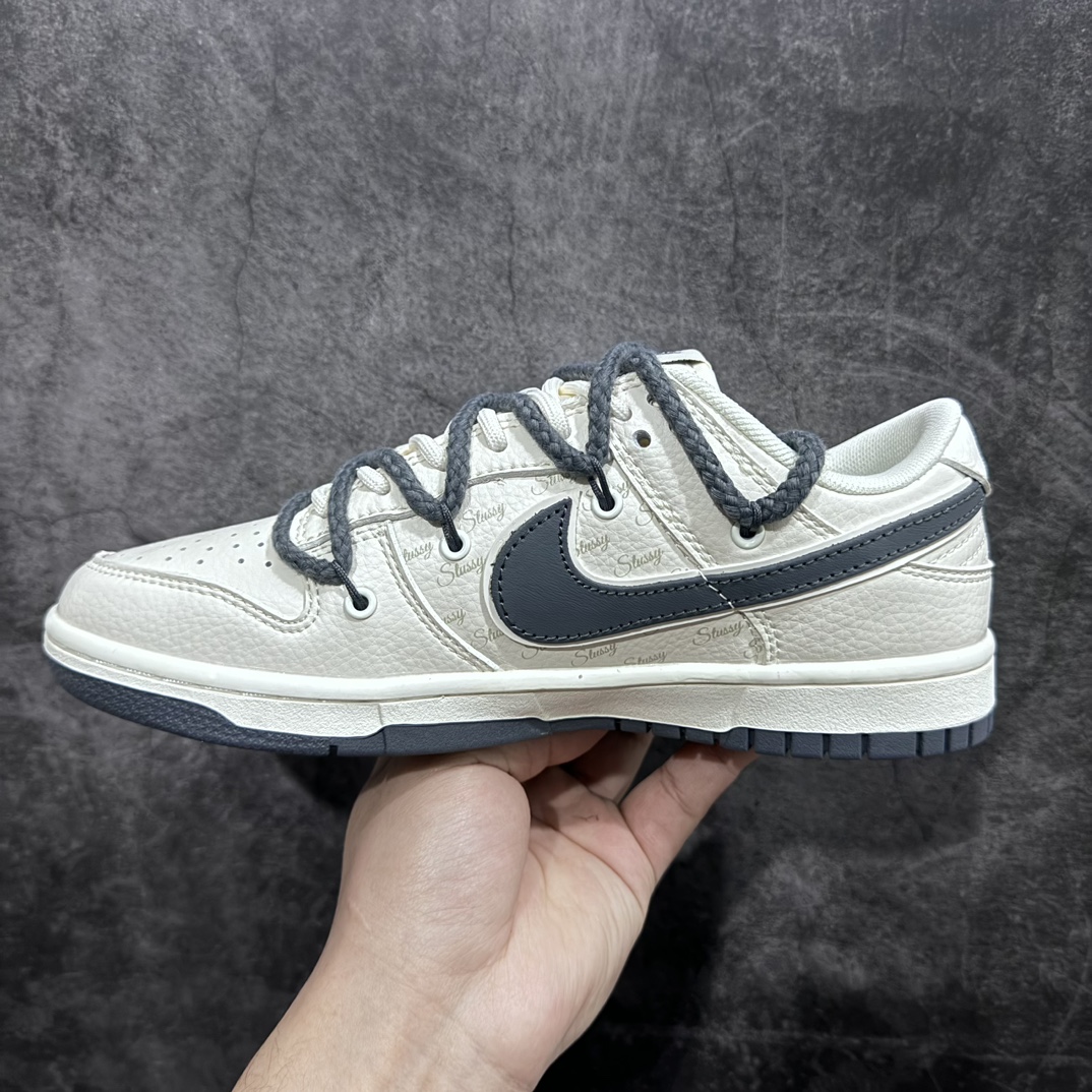 280 【定制版】Nike SB Dunk Low x Stussy 斯图西 深灰绑带 FC1688-140