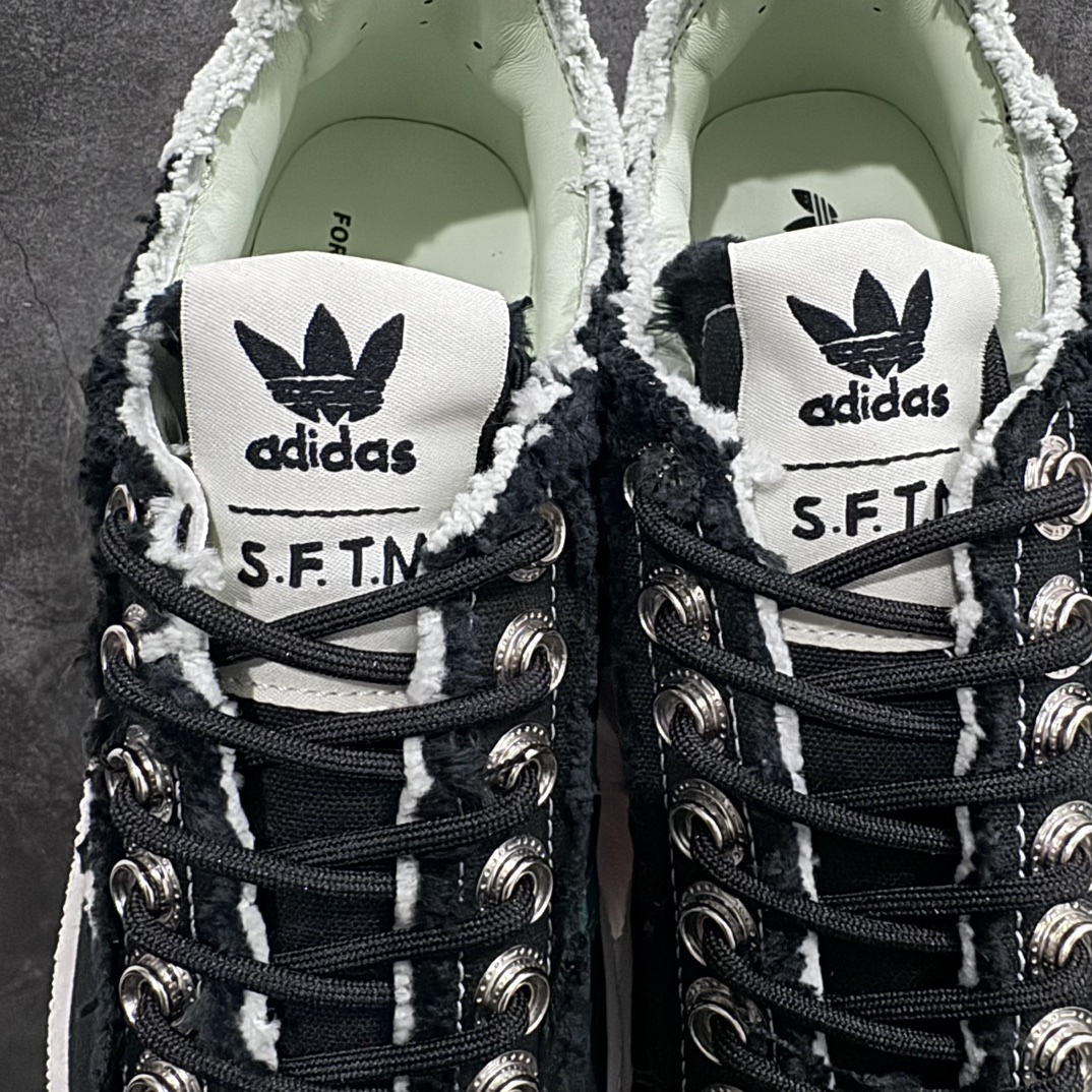 纯原C版AdidasadidasCampus80SxSONGFORTHEMUTE最新联名复古破坏工艺帆布