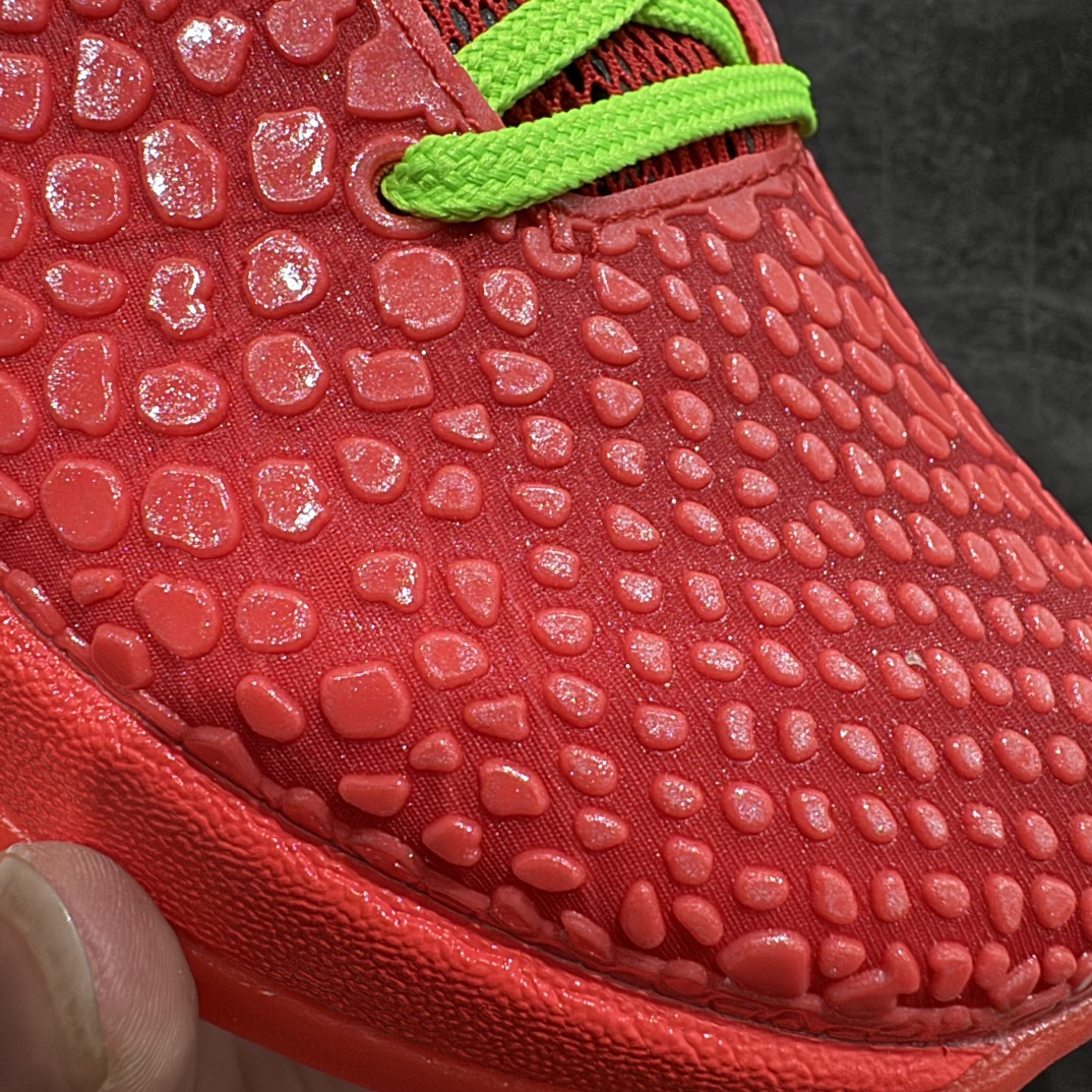 图片[5]-【灭世纯原海外版】 NK Zoom KOBE 6 Protro 红黑反转青蜂侠 FV4921-600 纯原海外版气垫品质吊打各路纯原 气压➕耐久双重保障 前掌ZOOM TURBO➕后掌马蹄Zoom 后掌澎湃脚感无出其右 全套冲刀改版 鞋型还原度95% 宽脚选手必入货品 鞋头2.5mm上翘空间 不挤脚 完美释放脚趾活动空间 正码正拍 脚型适配性 市场最强没有之一 鞋面工艺全新升级 100%对标正品 原厂聚氨酯蛇鳞 珠光密度同步正品 Swoosh喷漆工艺 还原度接近100% 全新后跟TPU模具 正确S型弧度 区分市场纯原（市场纯原采用公版模具 后跟TPU几乎无弧度）国产天花板橡胶配方 抓地力爆炸 海外口碑炸裂 鞋舌LOGO正确内嵌压印 原厂碳板 正确原盒 厚积薄发 王者归来 拒绝杀猪 拒绝套路 灭世纯原海外版科比系列 致力打造实战第一标杆 尺码：39-47.5 全新模具 正码正拍-选品中心